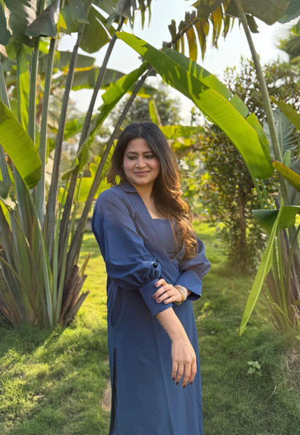 Teal Blue Effortless Co-Ord Set