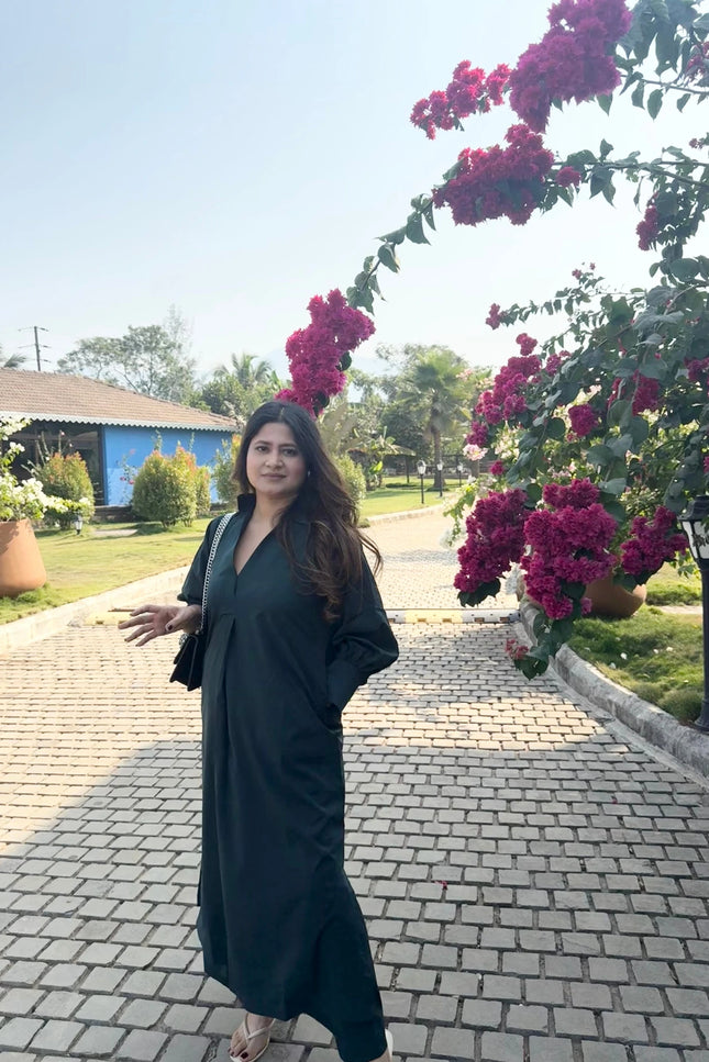 Bottle Green Subtle Stripes Co-Ord Set