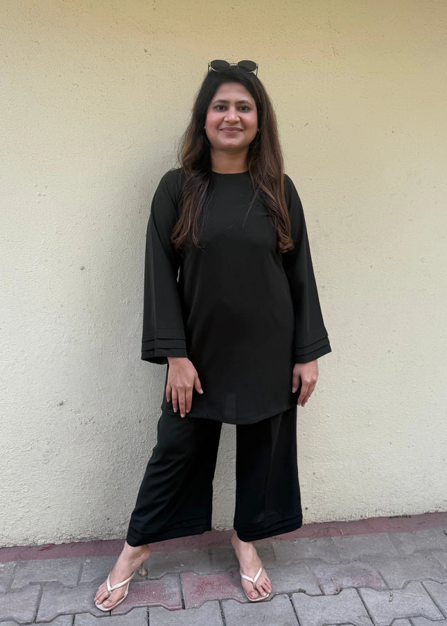 Bottle Green Easy Wear Co-Ord Set