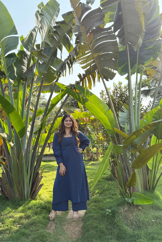 Teal Blue Effortless Co-Ord Set