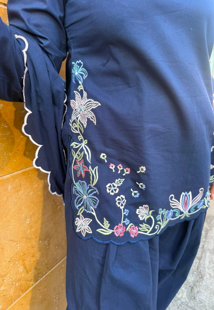 Midnight Bloom suit set