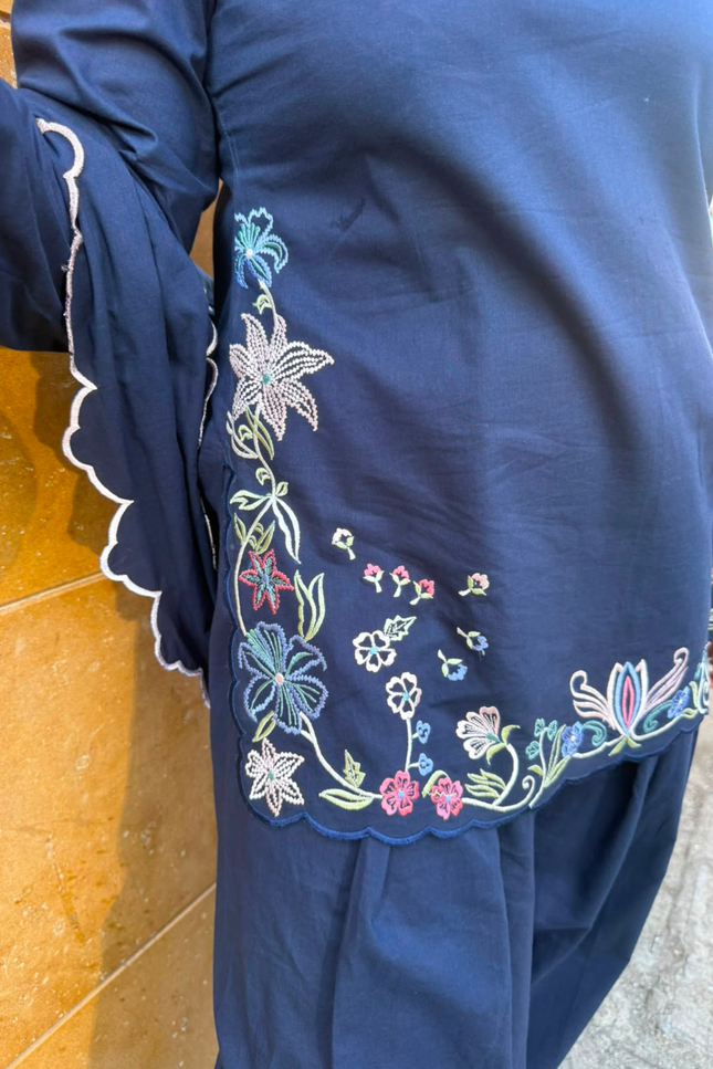 Midnight Bloom suit set