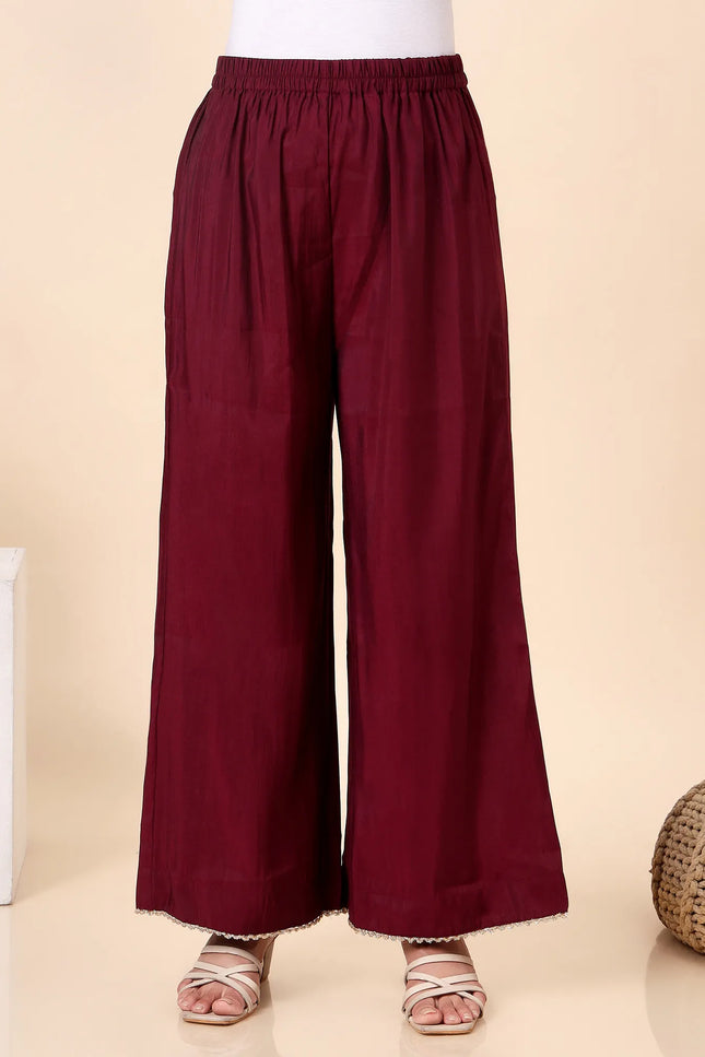 Vintage Wine Kurta Set